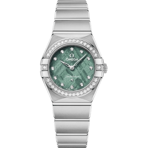 Constellation Manhattan 25 Quartz Stainless Steel - Diamond / Green Meteorite