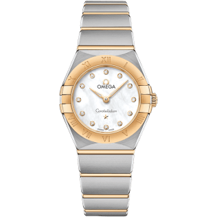 Constellation Manhattan 25 Quartz Stainless Steel / Yellow Gold / MOP