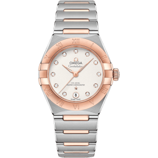 Constellation Manhattan 29 Co-Axial Master Chronometer Stainless Steel / Sedna Gold / Silver Diamond
