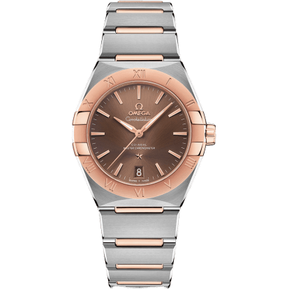 Constellation Master Chronometer 36 Stainless Steel / Sedna / Brown / Bracelet