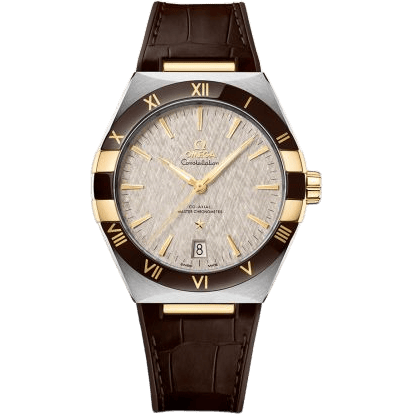 Constellation Master Chronometer 41 Stainless Steel - Yellow Gold - Ceramic / Grey