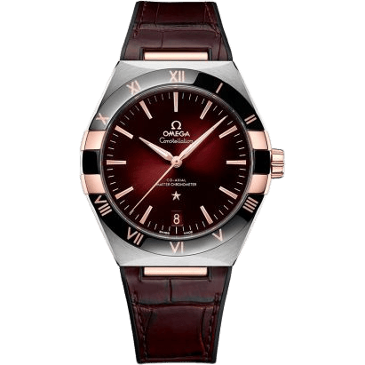 Constellation Master Chronometer 41 Stainless Steel - Sedna Gold - Ceramic / Red