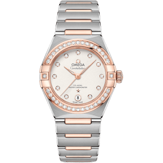 Constellation Manhattan 29 Co-Axial Master Chronometer Stainless Steel / Sedna Gold / Silver Diamond / Diamond