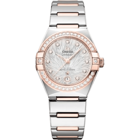 Constellation Manhattan 29 Co-Axial Master Chronometer Stainless Steel - Sedna Gold - Diamond / Canopus Supernova / Bracelet