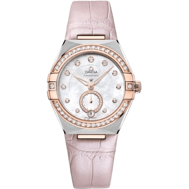 Constellation Master Chronometer Small Seconds 34 Stainless Steel / Sedna Gold / Diamond / MOP