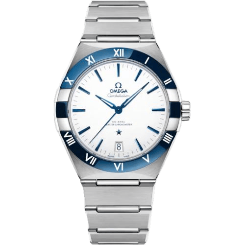 Constellation Master Chronometer 41 Stainless Steel - Ceramic / White