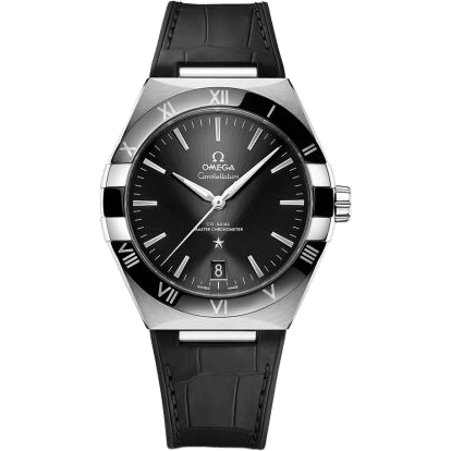 Constellation Master Chronometer 41 Stainless Steel / Ceramic / Black