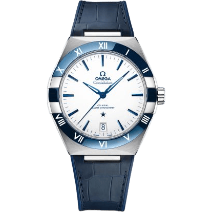 Constellation Master Chronometer 41 Stainless Steel - Ceramic / White