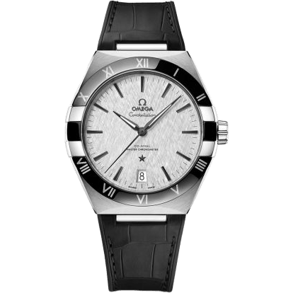 Constellation Master Chronometer 41 Stainless Steel / Ceramic / Silver