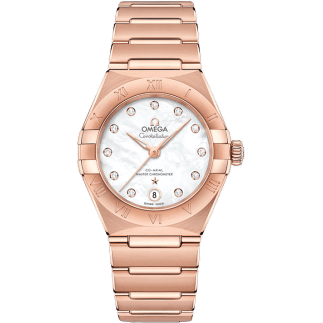 Constellation Manhattan 29 Co-Axial Master Chronometer Sedna Gold / MOP