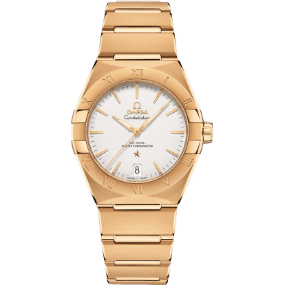 Constellation Master Chronometer 36 Yellow Gold / Silver / Bracelet