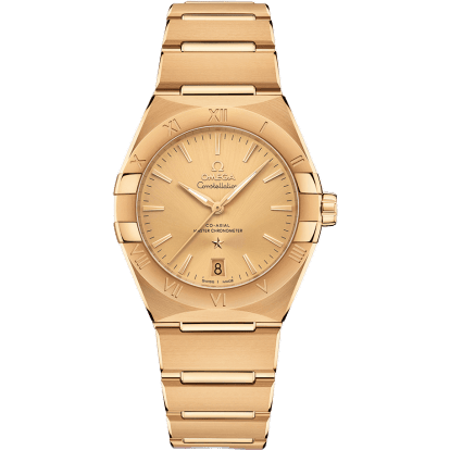Constellation Master Chronometer 36 Yellow Gold / Champagne / Bracelet