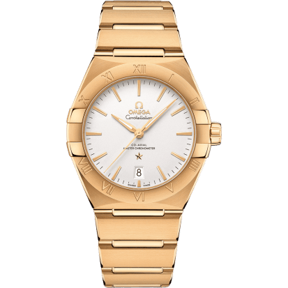 Constellation Master Chronometer 39 Yellow Gold / Silver / Bracelet