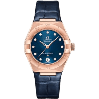Constellation Manhattan 29 Co-Axial Master Chronometer Sedna Gold / Blue - Diamond