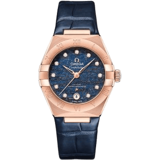 Constellation Manhattan 29 Co-Axial Master Chronometer Sedna Gold / Blue Aventurine