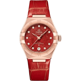 Constellation Manhattan 29 Co-Axial Master Chronometer Sedna Gold / Red Aventurine
