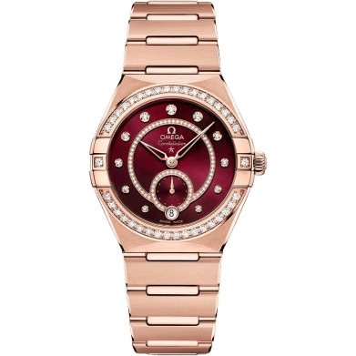 Constellation Master Chronometer Small Seconds 34 Sedna Gold / Diamond / Black / Bracelet