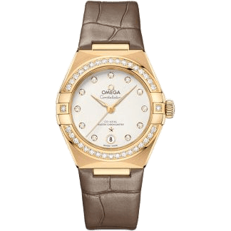 Constellation Manhattan 29 Co-Axial Master Chronometer Yellow Gold / Diamond / Silver - Diamond