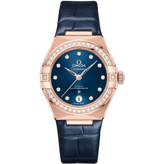 Constellation Manhattan 29 Co-Axial Master Chronometer Sedna Gold / Diamond / Blue - Diamond