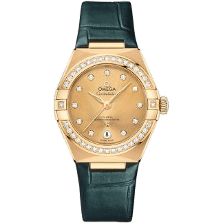 Constellation Manhattan 29 Co-Axial Master Chronometer Yellow Gold / Diamond / Champagne - Diamond