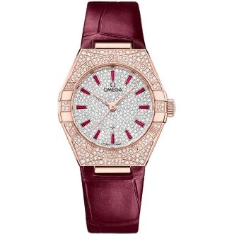 Constellation Manhattan 29 Co-Axial Master Chronometer Sedna Gold / Snow