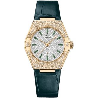 Constellation Manhattan 29 Co-Axial Master Chronometer Yellow Gold / Snow