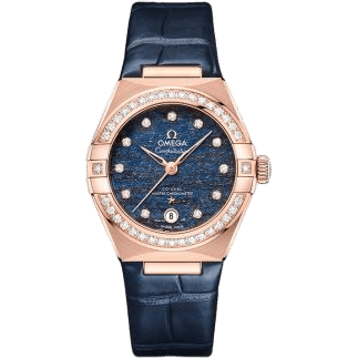 Constellation Manhattan 29 Co-Axial Master Chronometer Sedna Gold / Diamond / Blue Aventurine