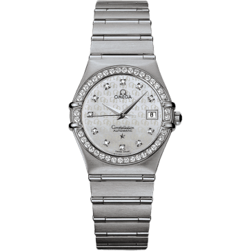 Constellation Automatic 27.5 '95 Stainless Steel / Diamond / Silver Omega