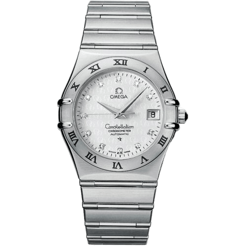 Constellation Automatic 35.5 Stainless Steel / Silver - Diamond