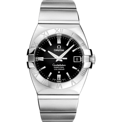 Constellation Quartz 35 Perpetual Calendar Stainless Steel / Black
