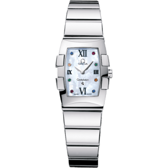 Constellation Quadrella Quartz 19.3 Stainless Steel / MOP