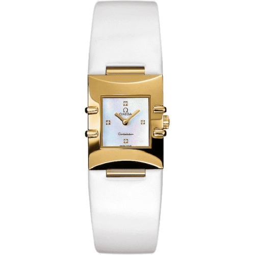 Constellation Quadra Quartz 19.3 Yellow Gold / MOP