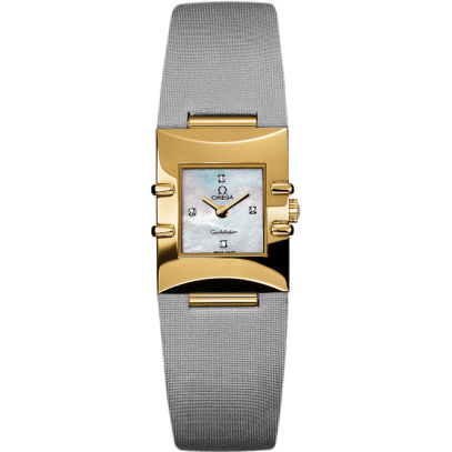Constellation Quadra Quartz 19.3 Yellow Gold / MOP