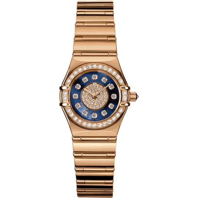 Constellation Quartz 22.5 Red Gold / Diamond / Blue MOP