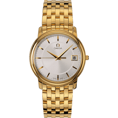De Ville Prestige Quartz 34.4 Yellow Gold / Silver / Bracelet