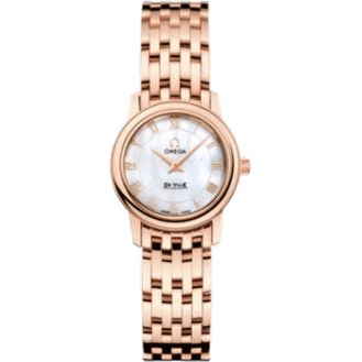 De Ville Prestige Quartz 22 Red Gold / MOP / Bracelet