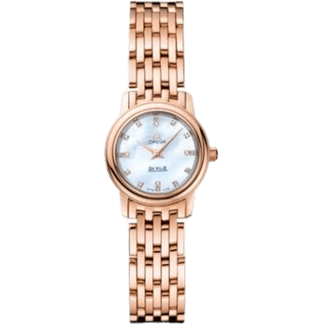 De Ville Prestige Quartz 22 Red Gold / MOP Diamond / Bracelet