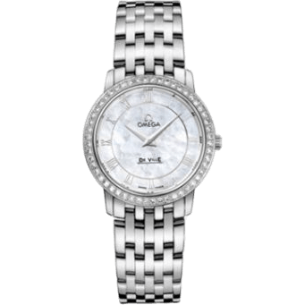 De Ville Prestige Quartz 27 Stainless Steel / Diamond / MOP / Bracelet