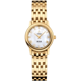De Ville Prestige Quartz 22 Yellow Gold / MOP / Bracelet