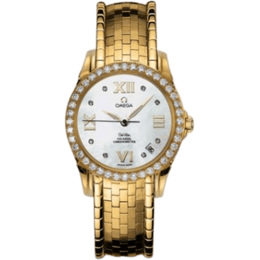 De Ville Co-Axial 32.5 Yellow Gold Diamond / MOP / Bracelet