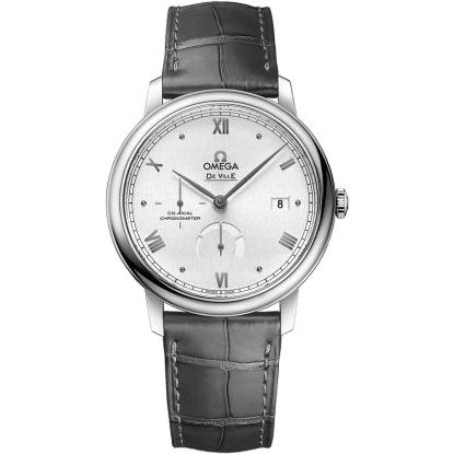 De Ville Prestige Co-Axial 39.5 Power Reserve Stainless Steel / Silver Sunburst
