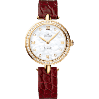 De Ville Prestige Dewdrop Quartz 27.4 Yellow Gold / MOP / Diamond