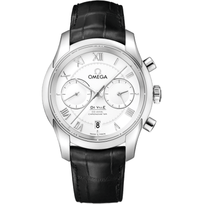 De Ville Co-Axial 42 Chronograph Stainless Steel / Silver