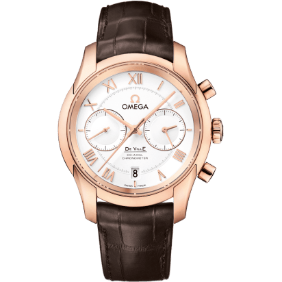 De Ville Co-Axial 42 Chronograph Red Gold / Silver