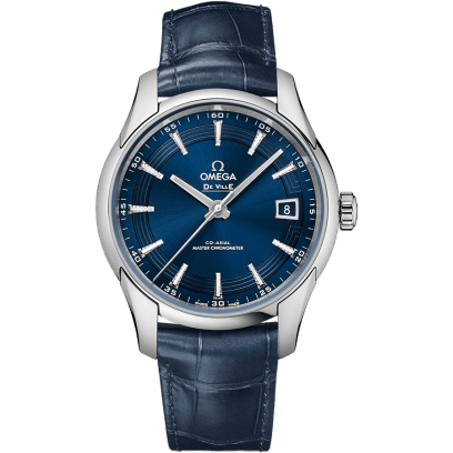 De Ville Hour Vision Master Chronometer Stainless Steel / Blue
