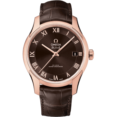 De Ville Hour Vision Master Chronometer Sedna Gold / Brown