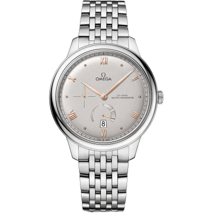 De Ville Power Reserve Master Chronometer Stainless Steel / Silver / Bracelet