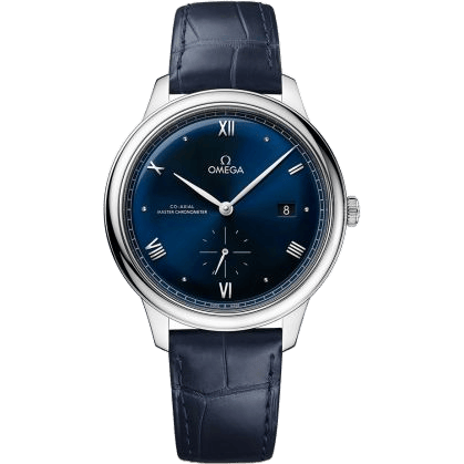 De Ville Small Seconds Master Chronometer Stainless Steel / Blue