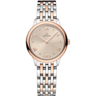 De Ville Quartz 27.5 Stainless Steel - Sedna Gold / Beige / Bracelet