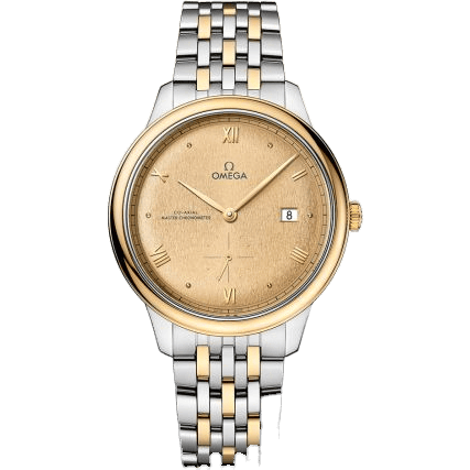 De Ville Small Seconds Master Chronometer Stainless Steel - Yellow Gold / Champagne / Bracelet